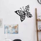 Elegant Metal Butterfly Wall Decor – Modern Butterfly Wall Art for Bedroom, Living Room & Home