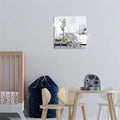 4 Pcs Acrylic Mirror Wall Stickers – Self-Adhesive Decorative Mirror Tiles for Bathroom, Bedroom & Living Room