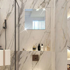 4 Pcs Acrylic Mirror Wall Stickers – Self-Adhesive Decorative Mirror Tiles for Bathroom, Bedroom & Living Room