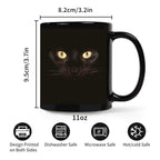 Black Cat Coffee Mug