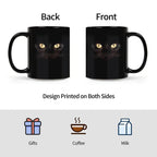 Black Cat Coffee Mug