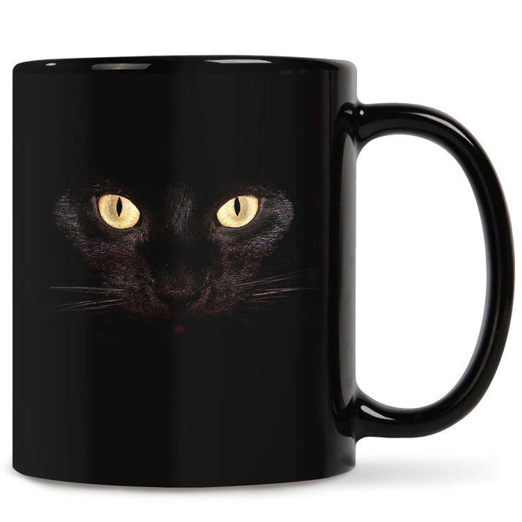 Black Cat Coffee Mug