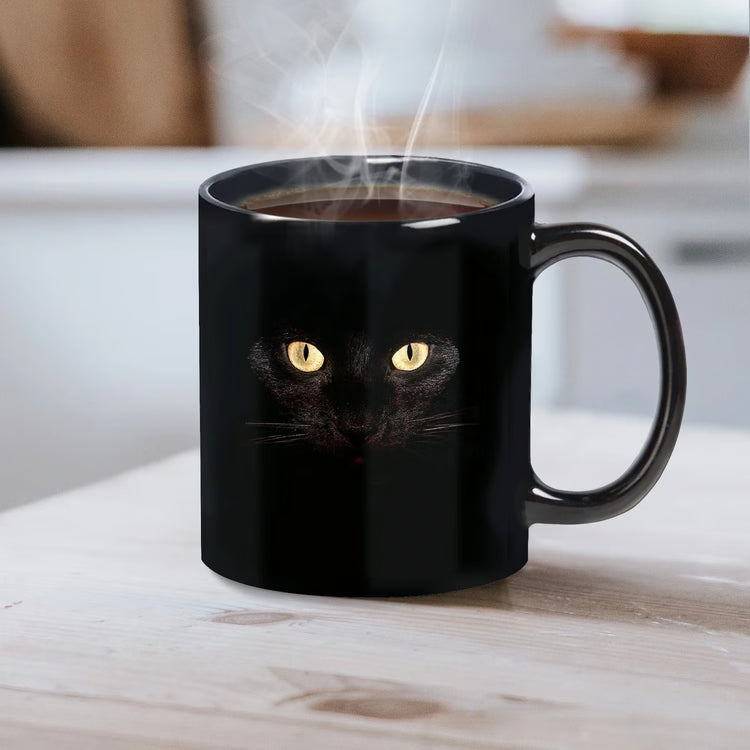 Black Cat Coffee Mug