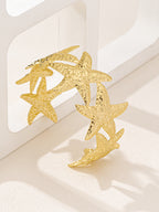 Retro Starfish Bracelet – Minimalist Gold Bracelet