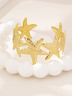 Retro Starfish Bracelet – Minimalist Gold Bracelet