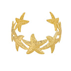 Retro Starfish Bracelet – Minimalist Gold Bracelet