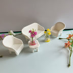 Dollhouse Coffee Table and Chair Decoration Sets, Ideal for Kitchens, Bedrooms