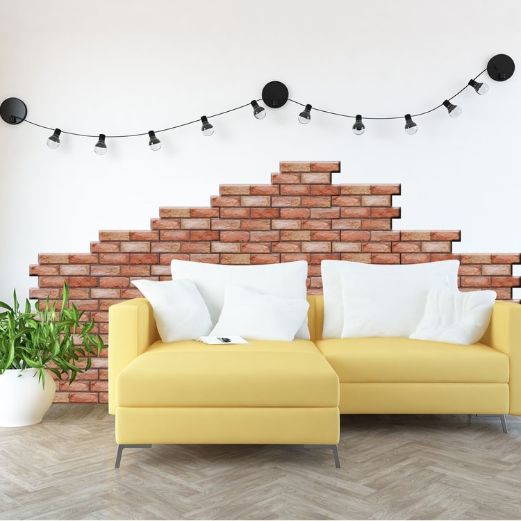 3D PVC Wall Stickers – Self-Adhesive Peel-and-Stick Decorative Wall Panels for Home Decor