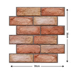 3D PVC Wall Stickers – Self-Adhesive Peel-and-Stick Decorative Wall Panels for Home Decor