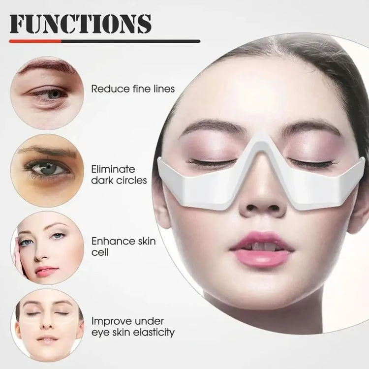 3D Electric Eye Massager – Rechargeable Vibration Eye Care Device