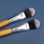 Bamboo Facial Mask Brush – Flexible Silicone Applicator for Clay, Mud & Cream Masks
