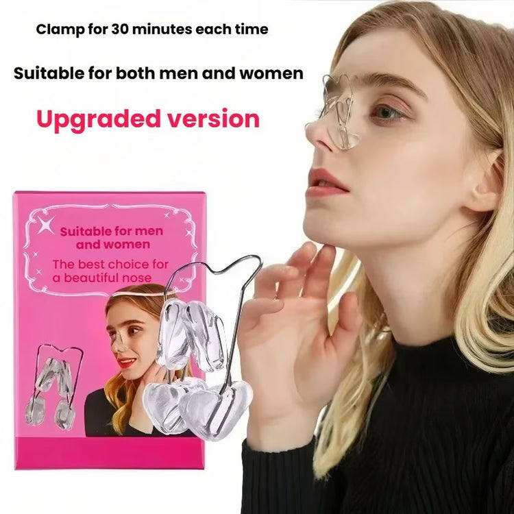 3D U Shape Nose Clip – Reusable Silicone Nose Support Beauty Accessory