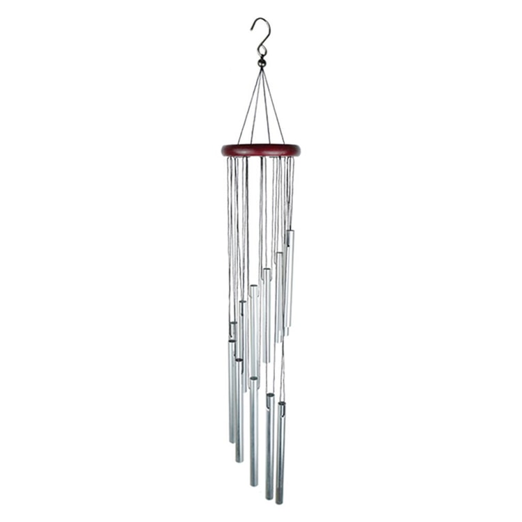 12-Tube Aluminum Outdoor Wind Chimes – Decorative Hanging Chime for Garden, Patio & Home