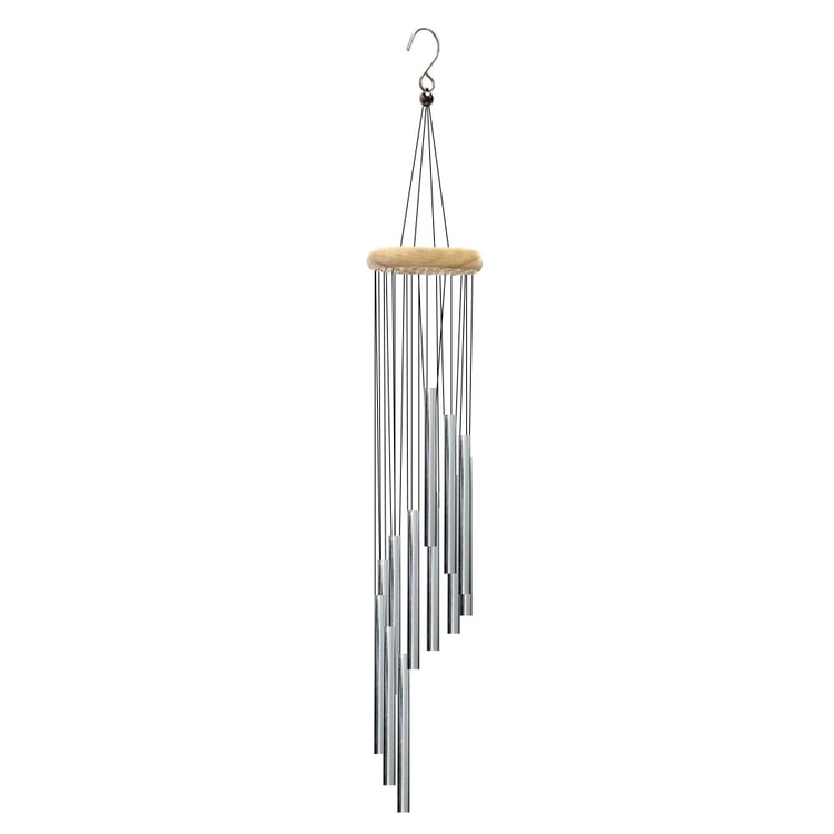 12-Tube Aluminum Outdoor Wind Chimes – Decorative Hanging Chime for Garden, Patio & Home