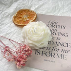 Roses and Peonies Handmade Scented Candles – Floral Decorative Candles for Romantic Gifting