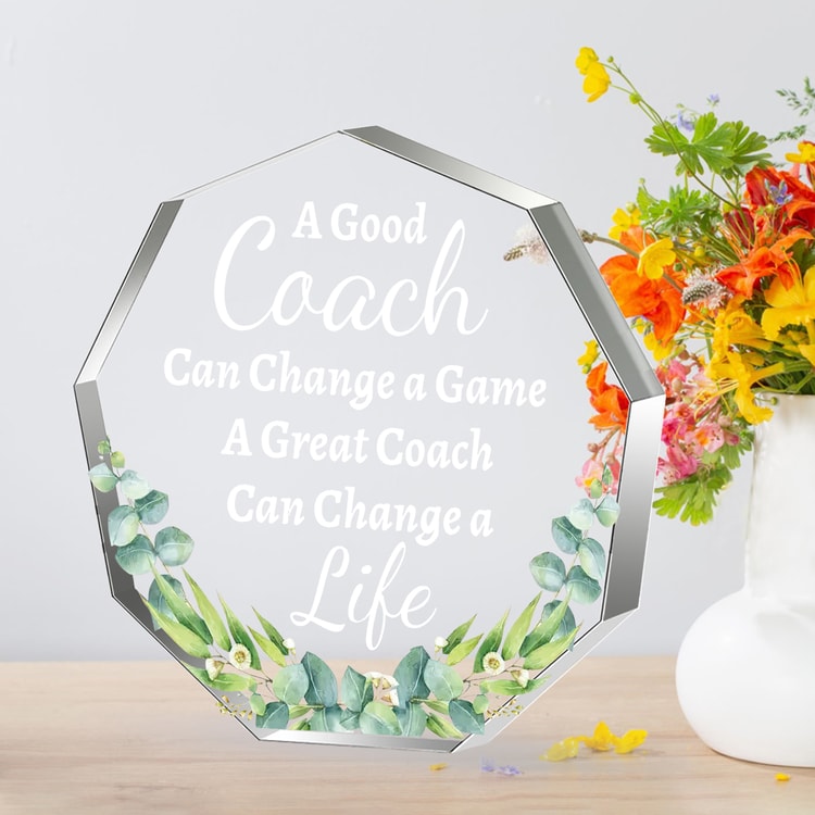 Acrylic Appreciation Gift – Thank You Decorative Sign for Women & Men, Coworker Farewell & Home Decor