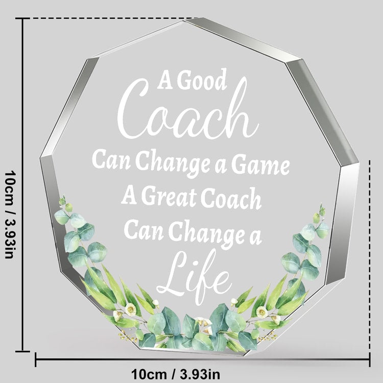 Acrylic Appreciation Gift – Thank You Decorative Sign for Women & Men, Coworker Farewell & Home Decor