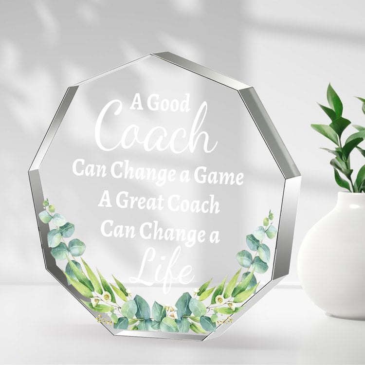 Acrylic Appreciation Gift – Thank You Decorative Sign for Women & Men, Coworker Farewell & Home Decor