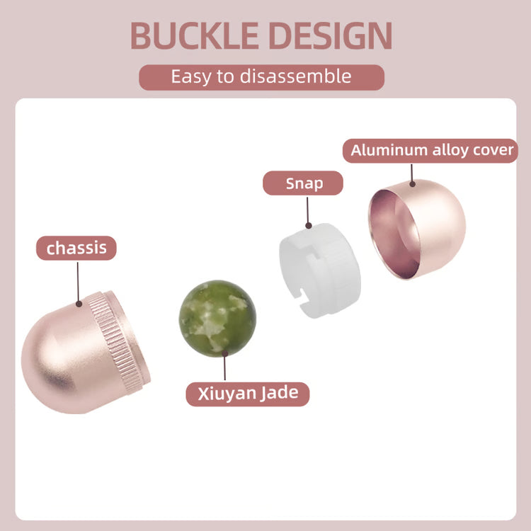 Xiuyan Jade Eye Roller Ball – Cooling Facial Massage Tool