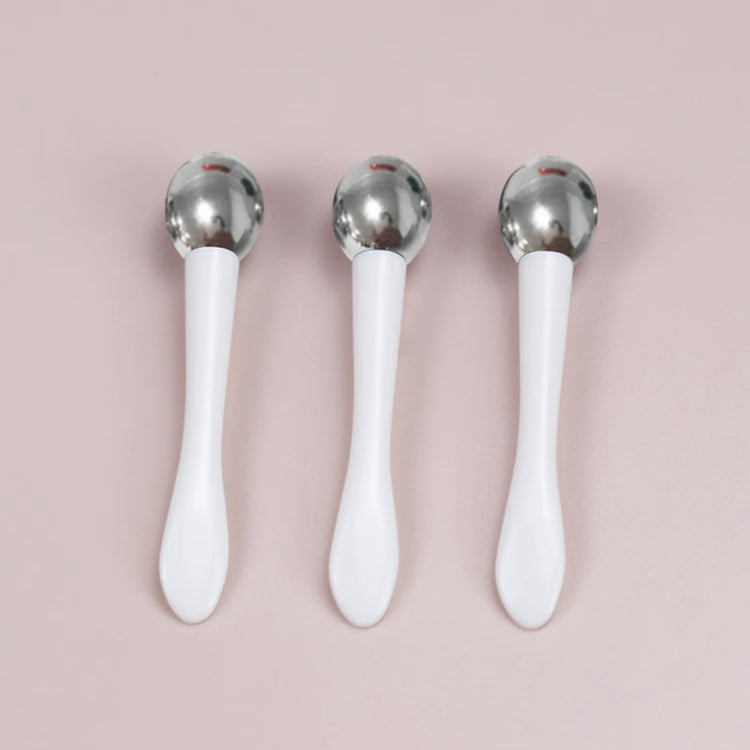 Dual-Ended Cosmetic Applicator Spatula and Facial Massage Tool