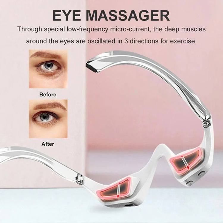 3D Electric Eye Massager – Rechargeable Vibration Eye Care Device