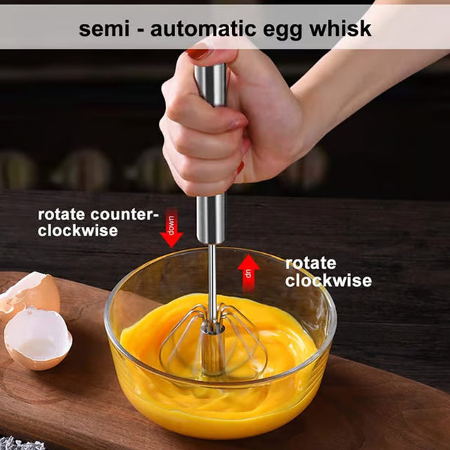 Rotary Whisk For Blending, Mixing & Stirring