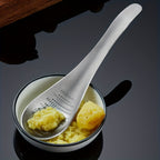 Stainless Steel Grater Spoon for Garlic, Ginger, and Vegetables Premium Kitchen Tool
