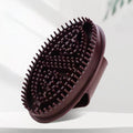 Set of 2 Brown Body Massage Brushes for Home Beauty & Relaxation