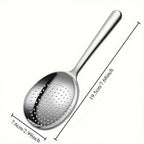 Heavy Duty Stainless Steel Serving Spoons Large Heat-Resistant Kitchen Ladles for Restaurant Catering & Home Use