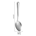 Durable Anti-rust Stainless Steel Colander, Noodle Spoon, Deep-Fried Skimmer Spoon for Kitchen