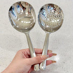 Heavy Duty Stainless Steel Serving Spoons Large Heat-Resistant Kitchen Ladles for Restaurant Catering & Home Use