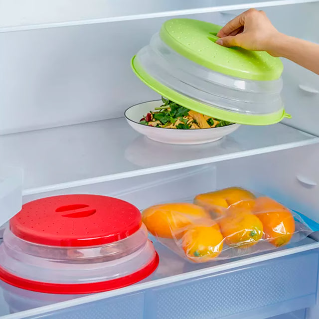 Collapsible Microwave Lid
