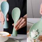 Non Stick Standing Plastic Rice Spoon Perfect for Cooking Every Time