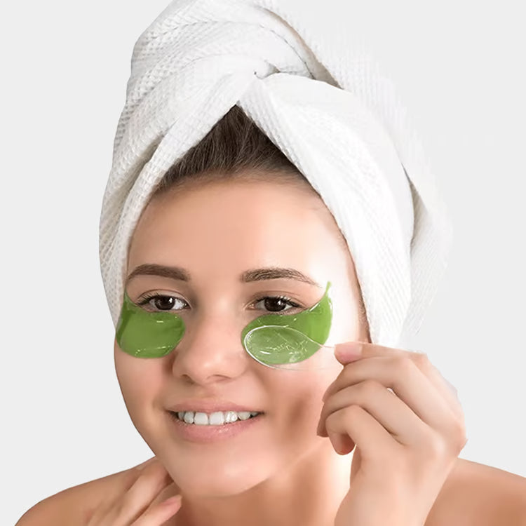 Seaweed Soothing Eye Patches – Hydrating Under-Eye Gel Masks