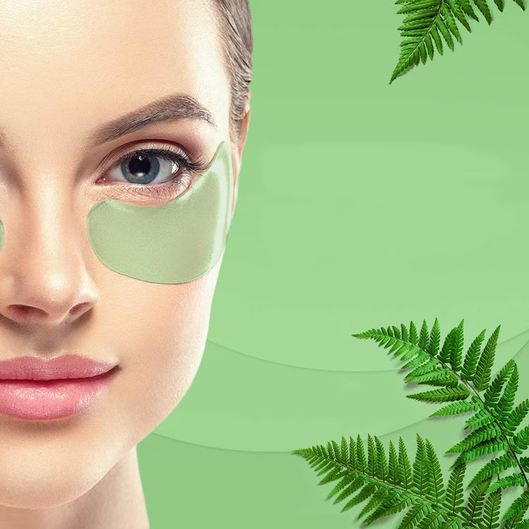 Seaweed Soothing Eye Patches – Hydrating Under-Eye Gel Masks