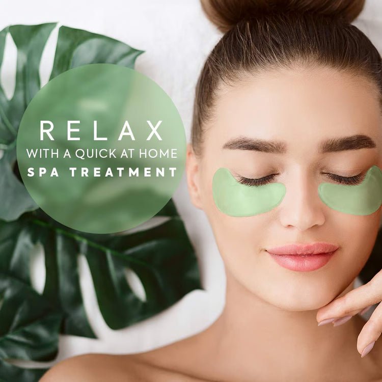 Seaweed Soothing Eye Patches – Hydrating Under-Eye Gel Masks