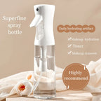 Refillable Water Sprayer Bottle – 500ml Continuous Mist Spray Bottle for Hair Care and Salon Use