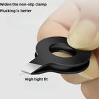 High Precision Eyebrow Tweezers – Slanted Stainless Steel Facial Hair Removal Tool