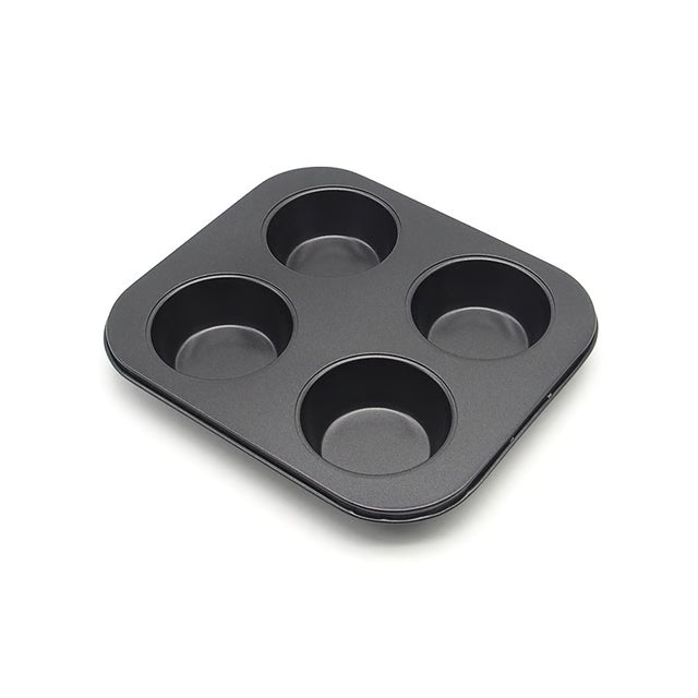 Non-Stick Cupcake Tray Holes Carbon Steel Baking Mold Muffin Cake Pan