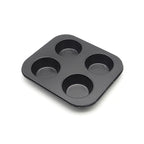 Non-Stick Cupcake Tray Holes Carbon Steel Baking Mold Muffin Cake Pan