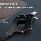 High Precision Eyebrow Tweezers – Slanted Stainless Steel Facial Hair Removal Tool