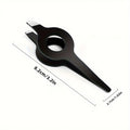 High Precision Eyebrow Tweezers – Slanted Stainless Steel Facial Hair Removal Tool