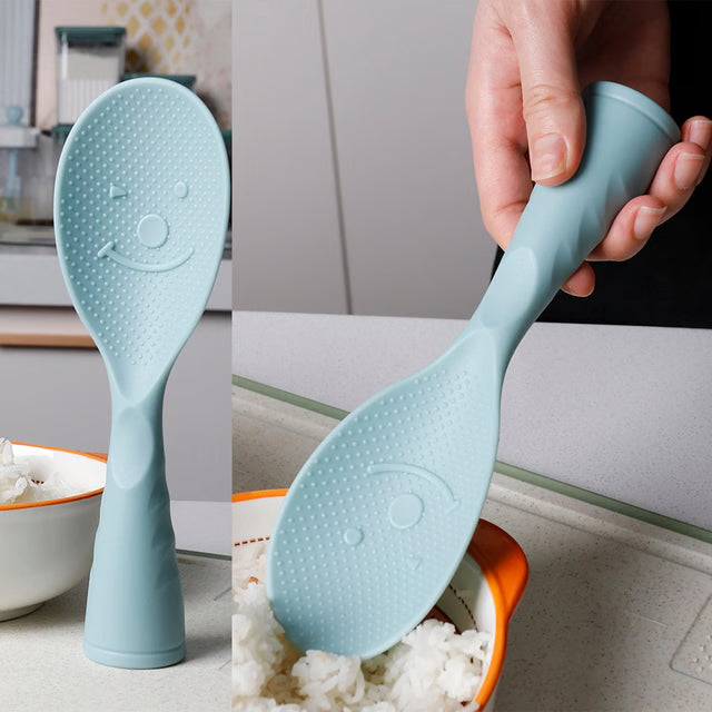 Non Stick Standing Plastic Rice Spoon Perfect for Cooking Every Time